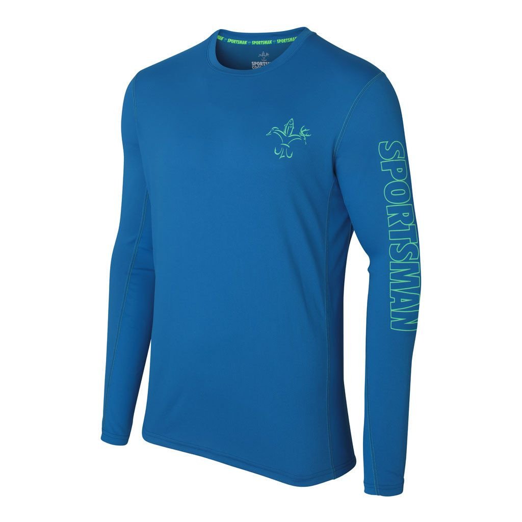 Performance-Ice-Blue-long-sleeve - Sport Fishing Shirts and Apparel