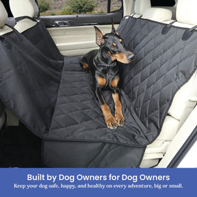 Dog Rear Seat Cover with Hammock