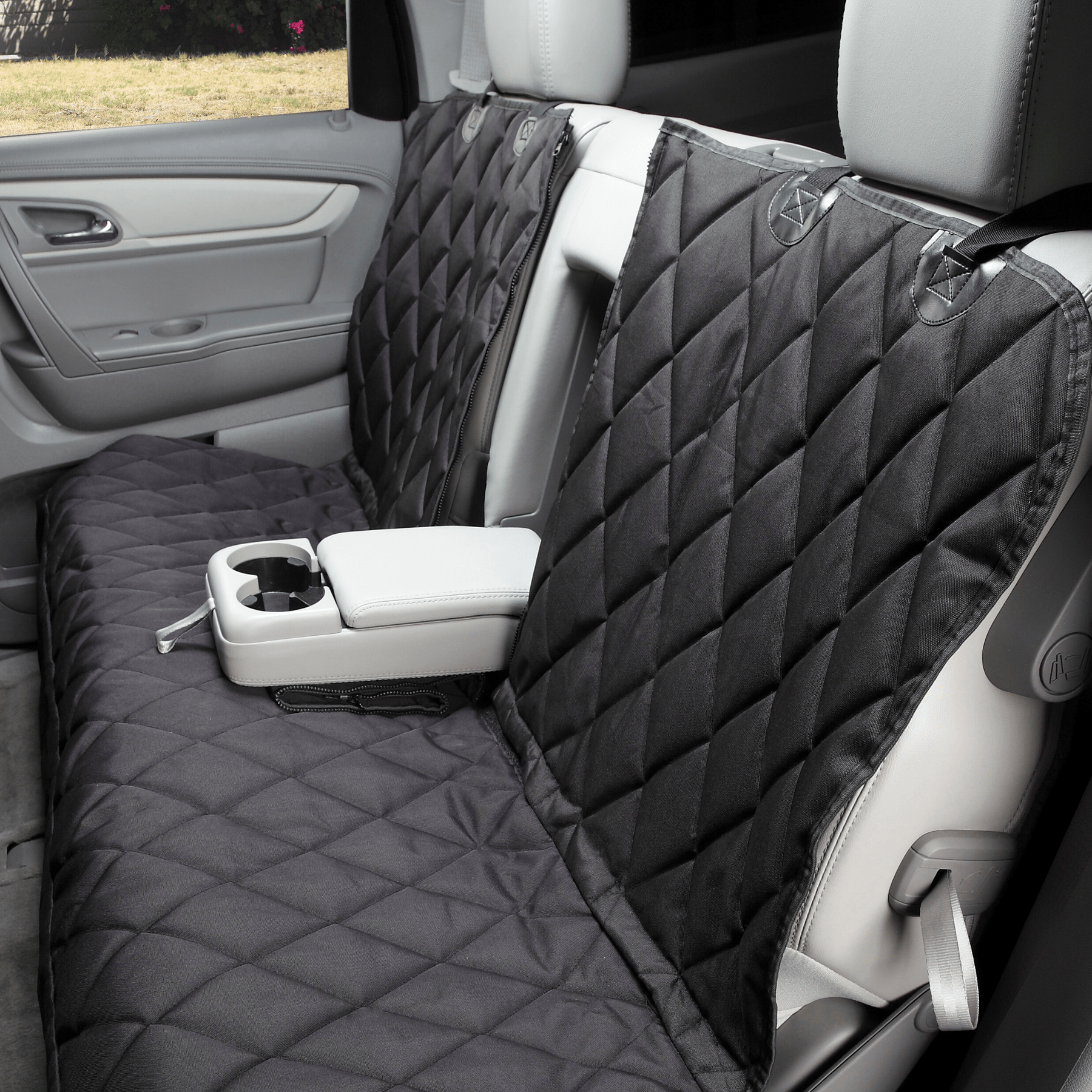 Rear Seat Cover for Fold Down Seats with Hammock