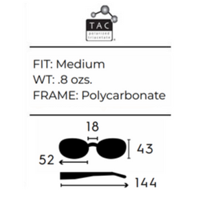 Flying Fisherman Breakers Polarized Sunglasses Smoke-Blue - Sportsman Gear