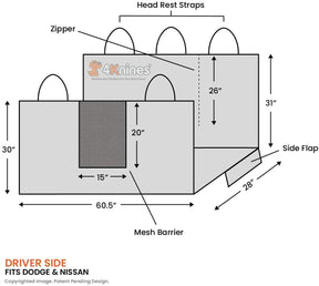 Floor Hammock® for Crew Cab Trucks