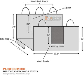 Floor Hammock® for Crew Cab Trucks