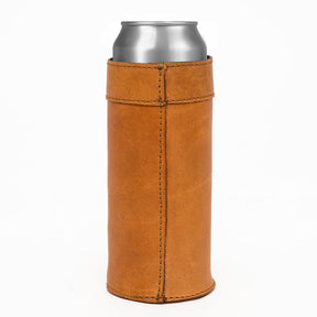 Campaign Leather Slim Can Koozie