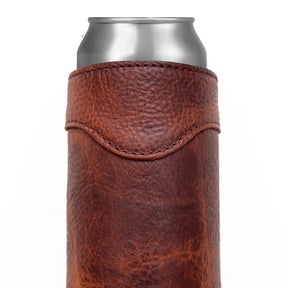 Campaign Leather Slim Can Koozie