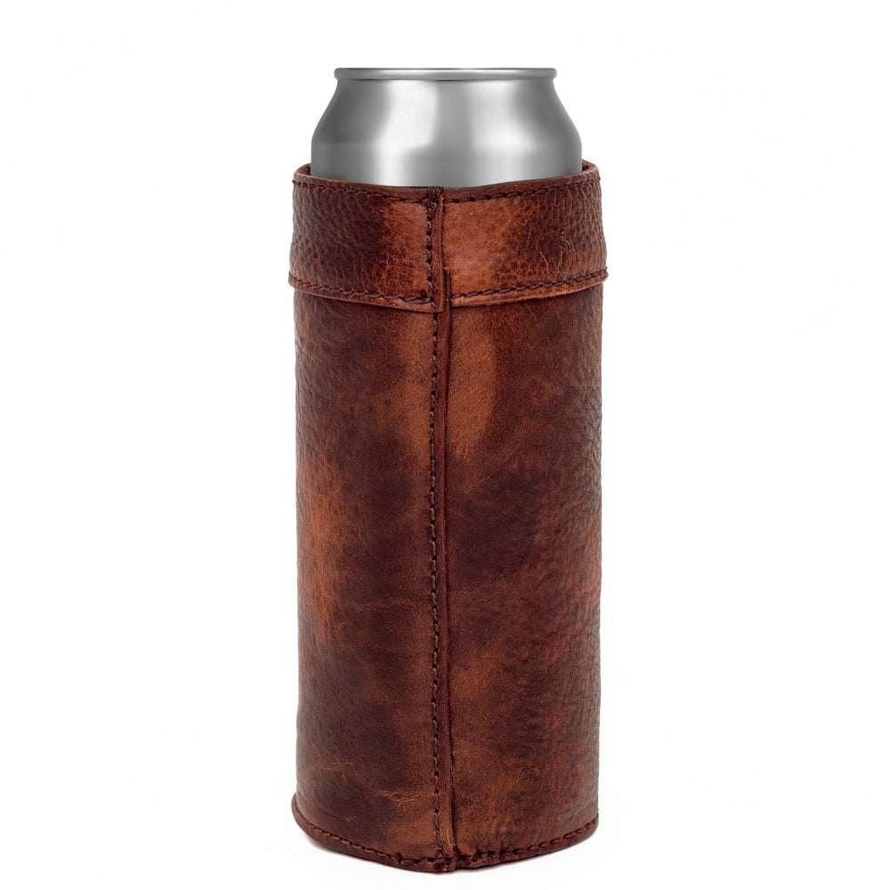 Campaign Leather Slim Can Koozie