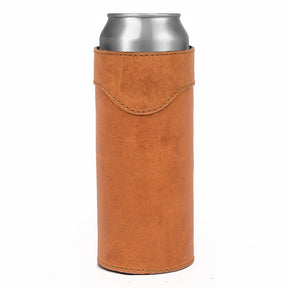 Campaign Leather Slim Can Koozie