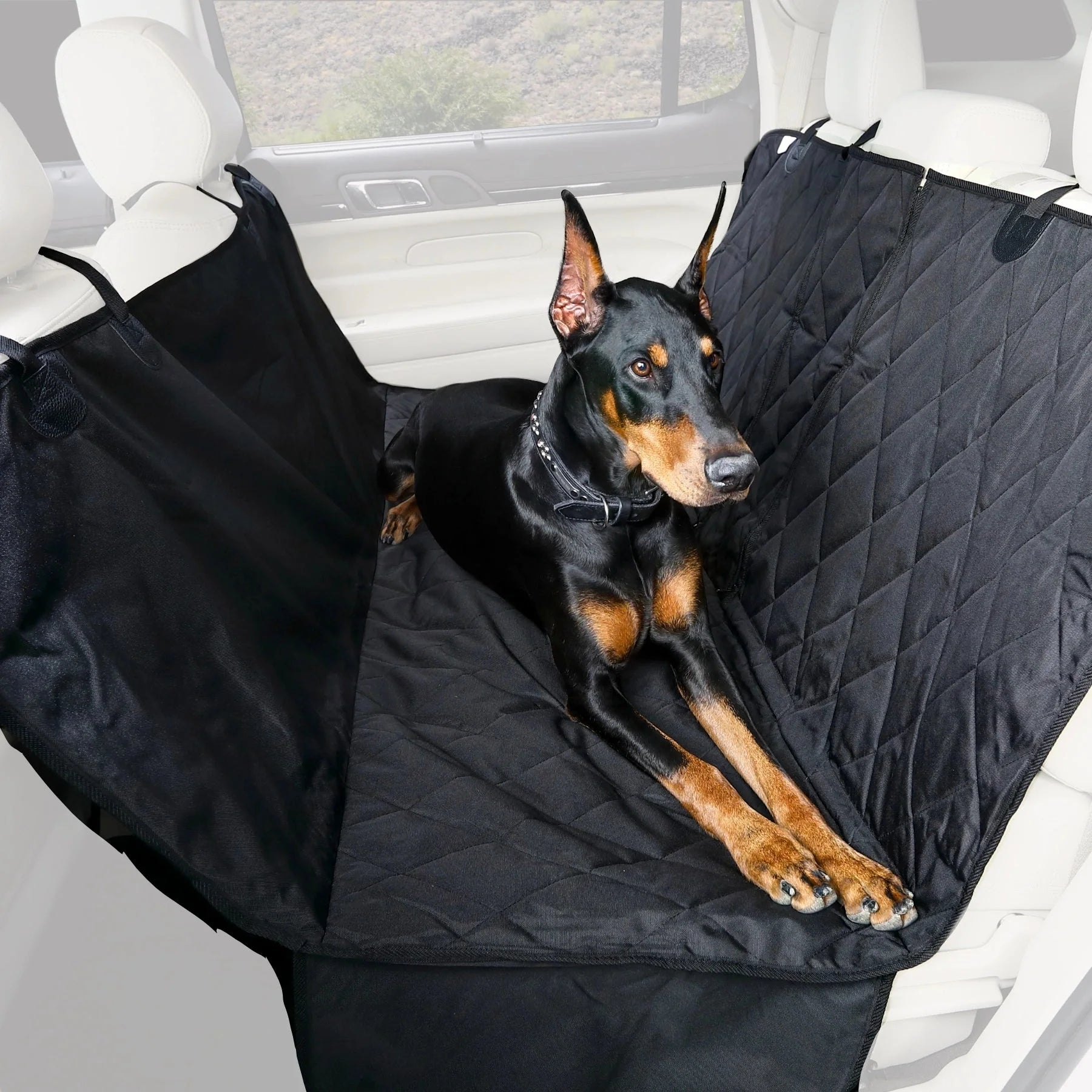 Rear Seat Cover for Fold Down Seats with Hammock