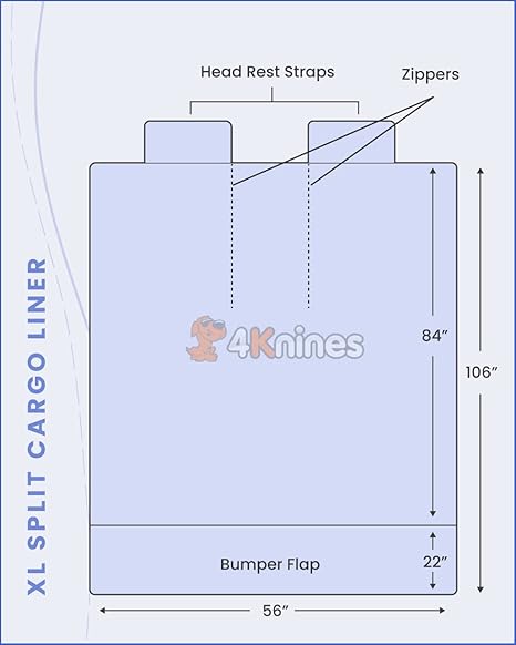 SUV Cargo Liner for Fold Down Seats