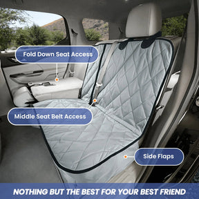 Rear Seat Cover for Fold Down Seats - No Hammock