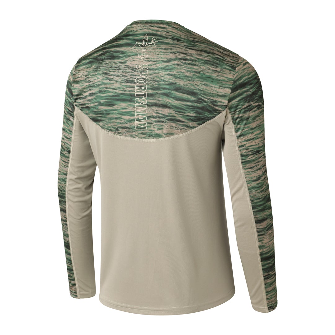 Carp Fishing Green Camo Custom Long Sleeve Fishing Shirts Uv Protectio –  ChipteeAmz