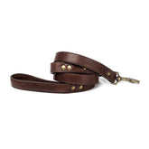 Campaign Leather Dog Leash - Sportsman Gear