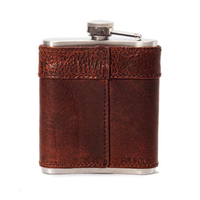 Campaign Leather Flask by Mission Mercantile Leather Goods