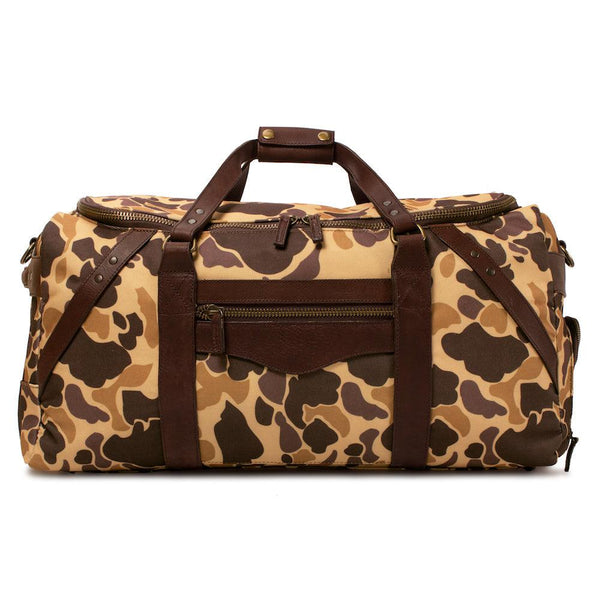 Mission Mercantile | Campaign Waxed Canvas Vintage Camo Backpack