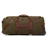 Campaign Waxed Canvas Large Roller Duffle Bag - Sportsman Gear