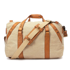 Campaign Waxed Canvas Medium Duffle Bag - Sportsman Gear