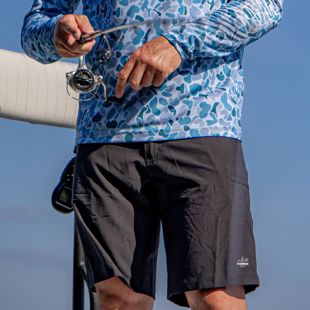 Reaper: Quick Dry Lightweight Fishing Shorts, Hybrid Fishing Shorts
