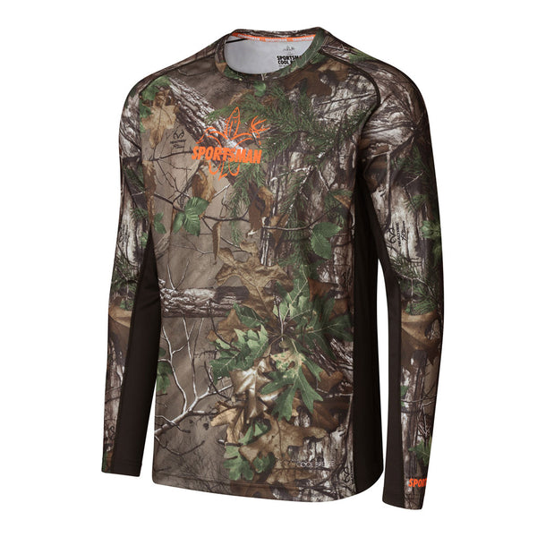 HUNTERS T-Shirt Mens big sizes XXL-8XL oak tree camo cotton fishing hunting  top.
